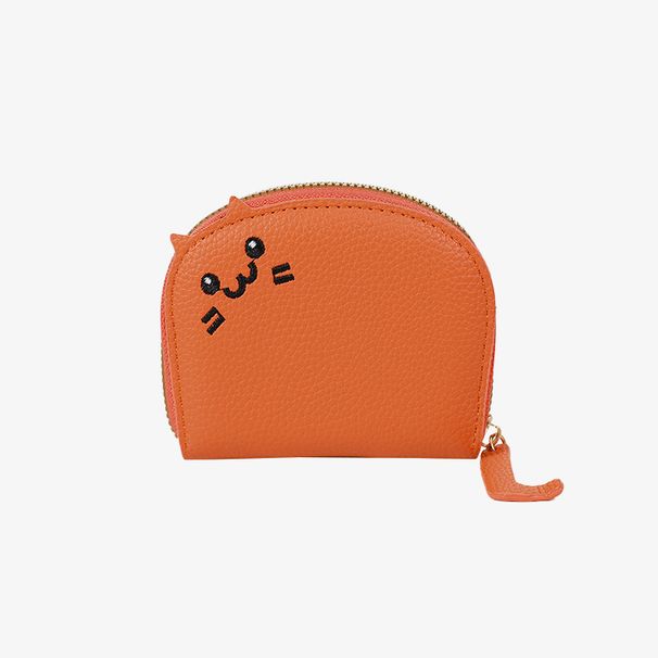 Gatto piccolo celebrità di internet carino multi slot per carte di credito di fascia alta cartone animato portamonete portatile piccolo fresco_voghion.com