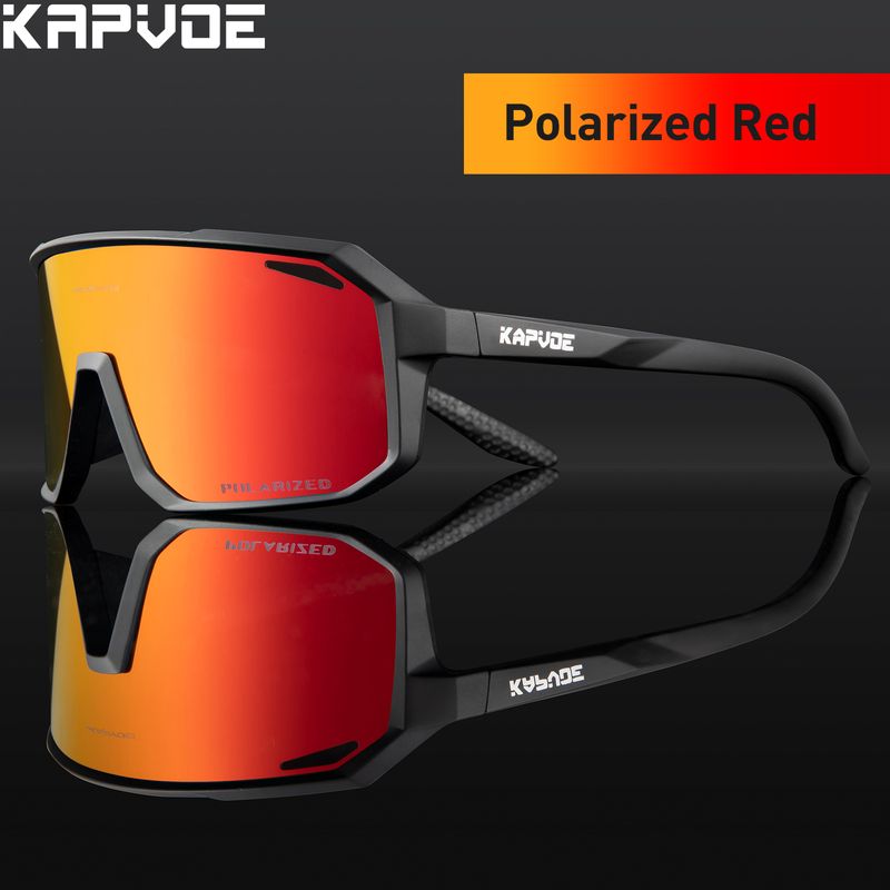 KAPVOE Polarized Cycling Glasses Men women Bicycle Racing Sunglasses MTB Mountain Bike Riding Goggles UV400 Fishing Eyewear Running Hiking Goggles_voghion.com