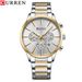 Men's Classic Business Watch With Round Dial, Date Display & Water Resistant, Quartz Movement, Alloy Strap Waterproof Business Watch Quartz Watch_voghion.com