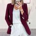 Damen-Cardigan-Mantel aus einfarbigem, lässigem Cord_voghion.com