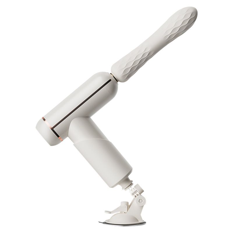 Seksmachine, Telescopische dildo, Trilstaaf, Automatisch, Op en neer, Massager, G-spot stoten, Verwijderbaar vaginaal speeltje_voghion.com