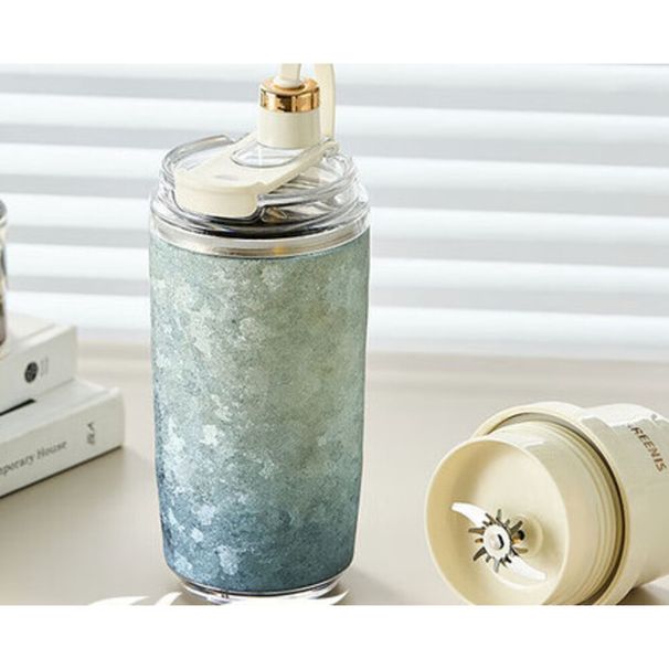 GREENIS Pure Titanium Cup Home Use Small Portable Juicer Multifunctional Fruit And Vegetable Blender Electric Iridescent_voghion.com