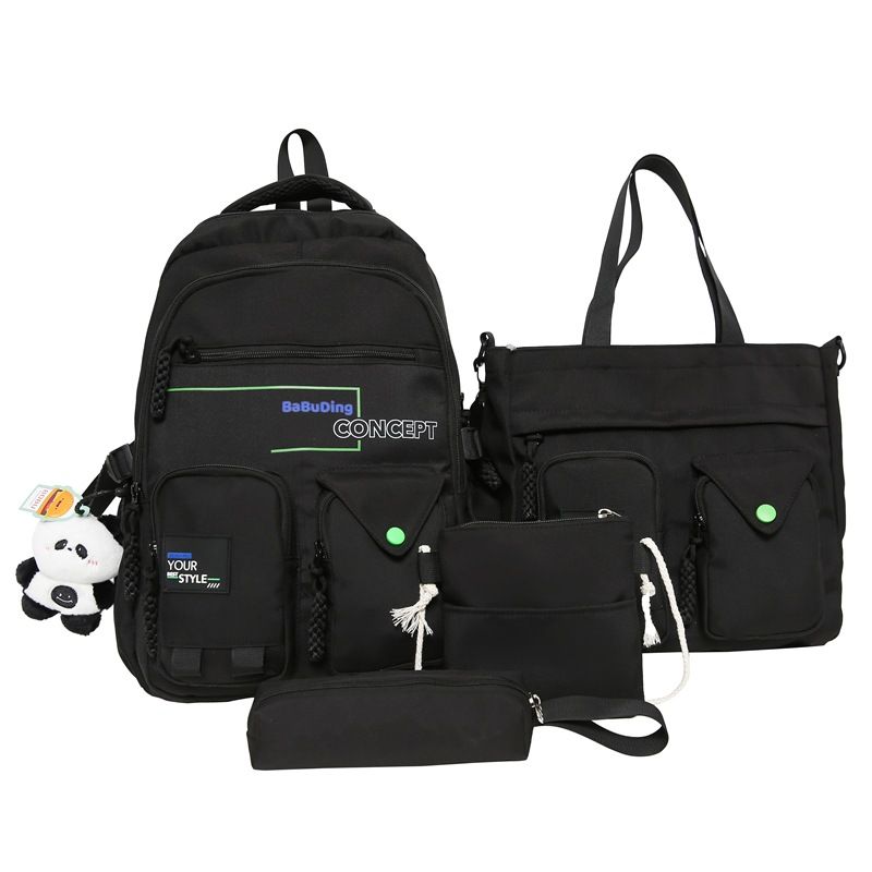 Damentaschen Neuer Stil große Kapazität All-Match-Schulrucksack für Mittel- und Oberstufenschüler_voghion.com