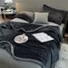Super Soft Flannel Nap Leisure Blanket Single Double Nordic Milky Velvet Multifunctional Air Conditioning Blanket_voghion.com