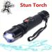 1 STUKS Stun Gun LED Zaklamp Stun Gun Zelfverdediging Verdedig jezelf Oplaadbare Elektrische ShockTazer Zaklamp_voghion.com