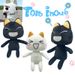 Toro Inoue Cat Plush Toy Adorable Expression Soft And Cuddly Height 28cm_voghion.com