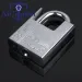Keyed Padlock Waterproontirust, Multifunctional Padlock,Anti-Theft Pry Door Unlocked Head Window Lock_voghion.com