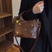 Spring And Summer New Simple Fashion High-end Handbag Puppy Basket Women's Tote Large Capacity Shoulder Bag_voghion.com