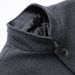 Men's Wool Blend Stand Collar Overcoat - Business Casual Winter Coat With Cotton Lining, Wrinkle-Free & Multi-Pocket Design_voghion.com