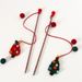 Christmas Tree Felt Fabric Sound Cat Wand Interactive Toy Pet Teaser Rod_voghion.com