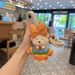 Creative Bowknot Headphone Loop Bear Car Keychain Cartoon Sweater Plush Doll Cute Bag Decoration Pendant_voghion.com