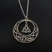 Collane Collana con ciondolo pentagramma nodo celtico vichingo vintage_voghion.com