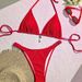 Vêtements pour femmes, mode, tissu spécial, bikini, maillot de bain sexy, ensemble deux pièces_voghion.com