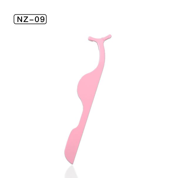 Conjunto de extensão de chicote modelador de cílios de aço inoxidável assistente de cílios pinças beleza e maquiagem ferramentas modelador de cílios_voghion.com