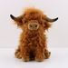 29cm Kawaii Symulacja Highland Cow Zwierzę Pluszowa Lalka Miękka Wypchana Kremowa Highland Cattle Pluszowa Zabawka Kyloe Pluszowy Prezent dla Dzieci_voghion.com