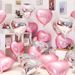 Thickened 18inch Heart-Shaped Aluminum Foil Love Heart Balloon Romantic Lover Confession Couple Wedding Room Atmosphere_voghion.com