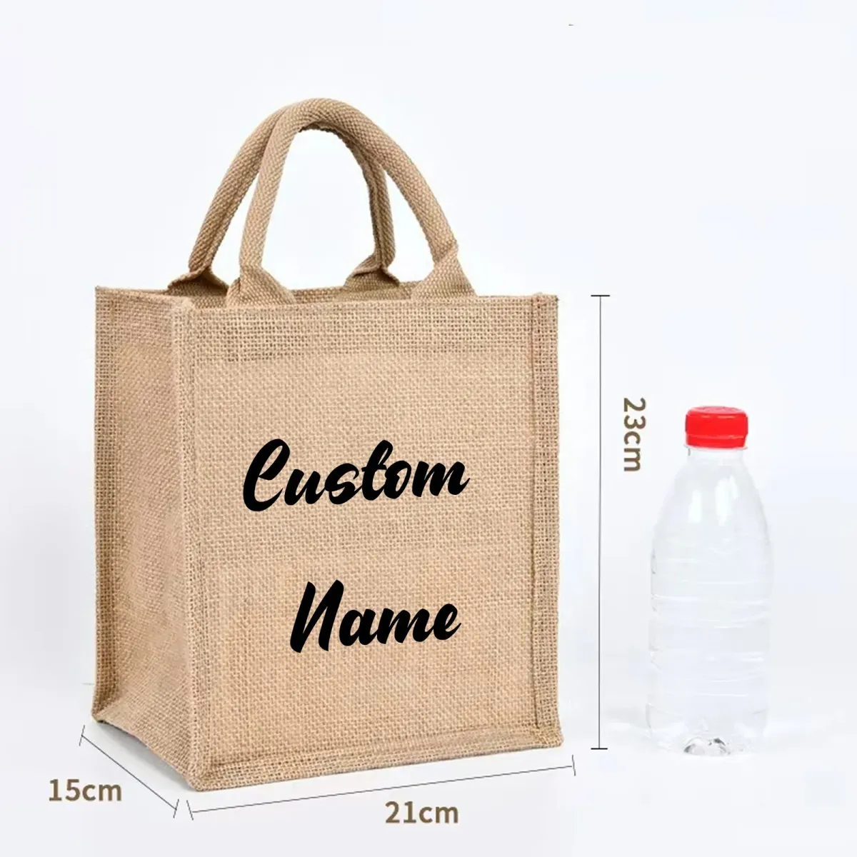 Personalized Jute Bag Custom Name Bunny Childrens Basket Easter Nest Egg Hunt Basket Boy Girl Sack Bucket 250318_voghion.com