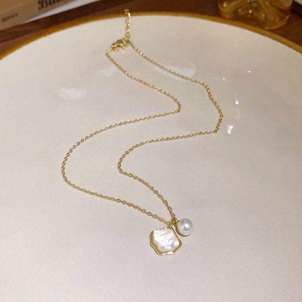 Κολιέ με μαργαριτάρια και φιόγκο από αληθινό χρυσό και επιμεταλλωμένο με ζιρκόνι, υψηλής ποιότητας, ελαφριά, πολυτελής αλυσίδα γιακά, μοντέρνα αλυσίδα γιακά,_voghion.com