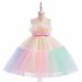 Kinderkleid Flauschiges Tüll Prinzessinnenkleid Mädchen Klavier Performance Kleid Blumenmädchen Spitze Hochzeitskleid_voghion.com