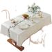 Embroidery English Letters Flower Tassel Tablecloth Rectangular Coffee Table Tablecloth Table Cloth_voghion.com