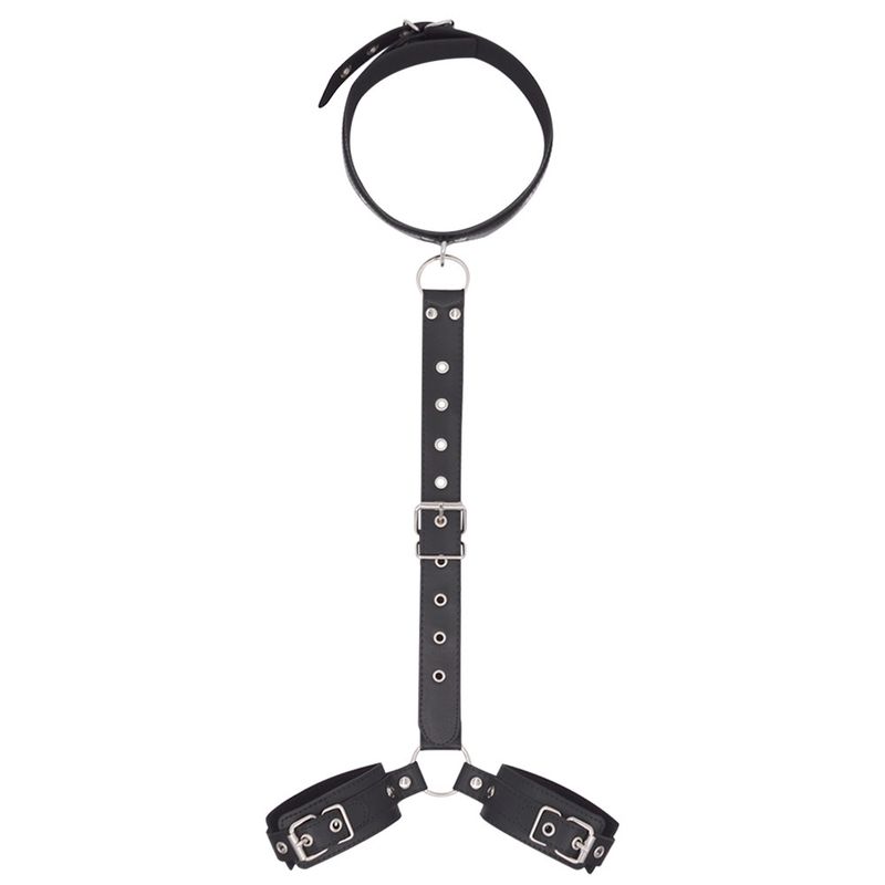 Menottes inversées en cuir, reliure SM, un moteur de torture, corde, produit sexuel sexy, outils, jouets_voghion.com