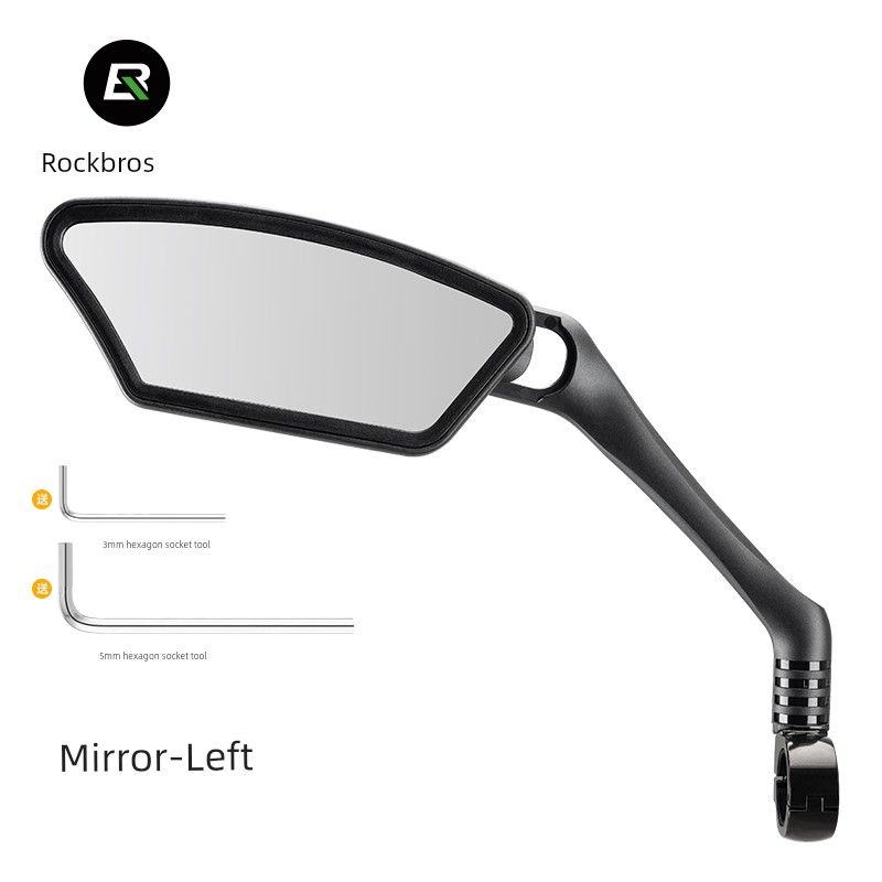 Rockbros Fiets Achteruitkijkspiegel Elektrische Auto Accu Scooter Stuur Neutraal Achteruitrij Veiligheidsreflector_voghion.com