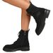 style Martin boots for women autumn and winter fashionable and versatile large size short boots thick sole round toe work boots_voghion.com