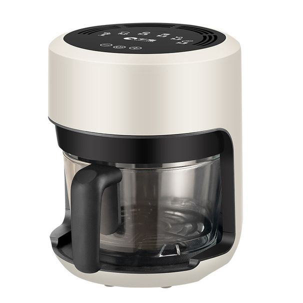 2.5L Air Fryer Without Oil Electric Fryers 800W Perspective Fritozler Kitchen Ayr Fryers LED Display Temperature Adjustment_voghion.com