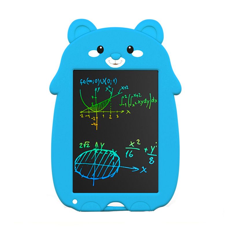 8.5"/10" LCD Writing Tablet For Kids, Doodle Board With Fun Cartoon Designs (Crab/Dinosaur/Giraffe), Erasable & Reusable_voghion.com