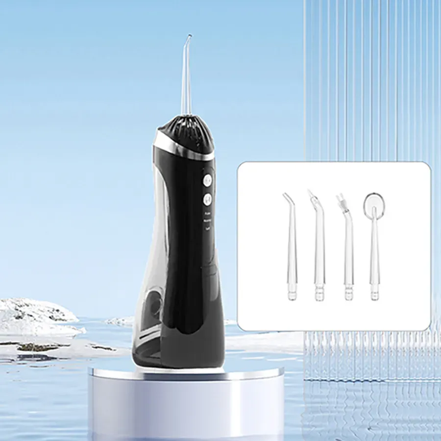 IPX6 Water Flosser - 200mL Tank, Ultrasonic Cleaning, 5 Modes_voghion.com