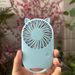 Cat Ear Mini Fan - Rechargeable USB Handheld Fan, Portable & Customizable (Perfect Gift Idea)_voghion.com