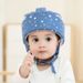 Casco di sicurezza per neonati e bambini in cotone, protezione per la testa dei bambini, per camminare, gattonare, imparare a camminare con il casco_voghion.com