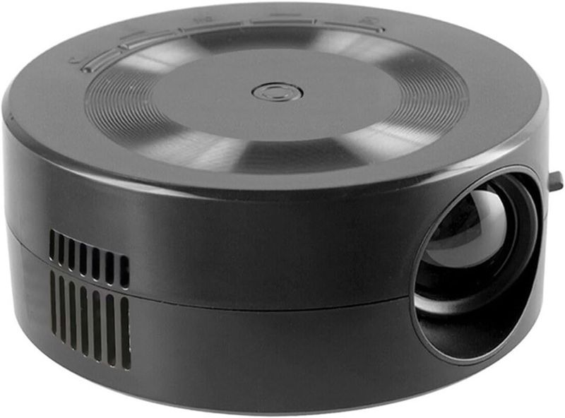 Mini Video Projector, 1080P Portable Projector Compatible with USB|Android Phone, Outdoor Projector, Mini TV for Home /Camping/Travel/Party_voghion.com