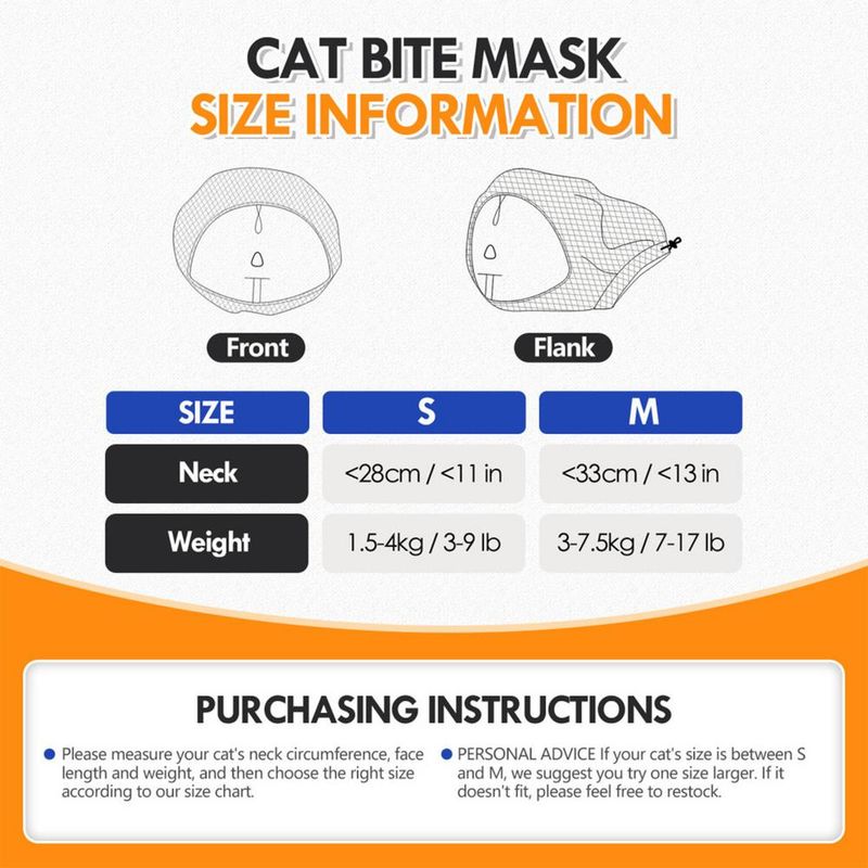 Protection anti-morsures de chat, accessoires de voyage respirants pour chat, produits de bain et de beauté, gueule de chat réglable, produits anti-griffures pour animaux_voghion.com