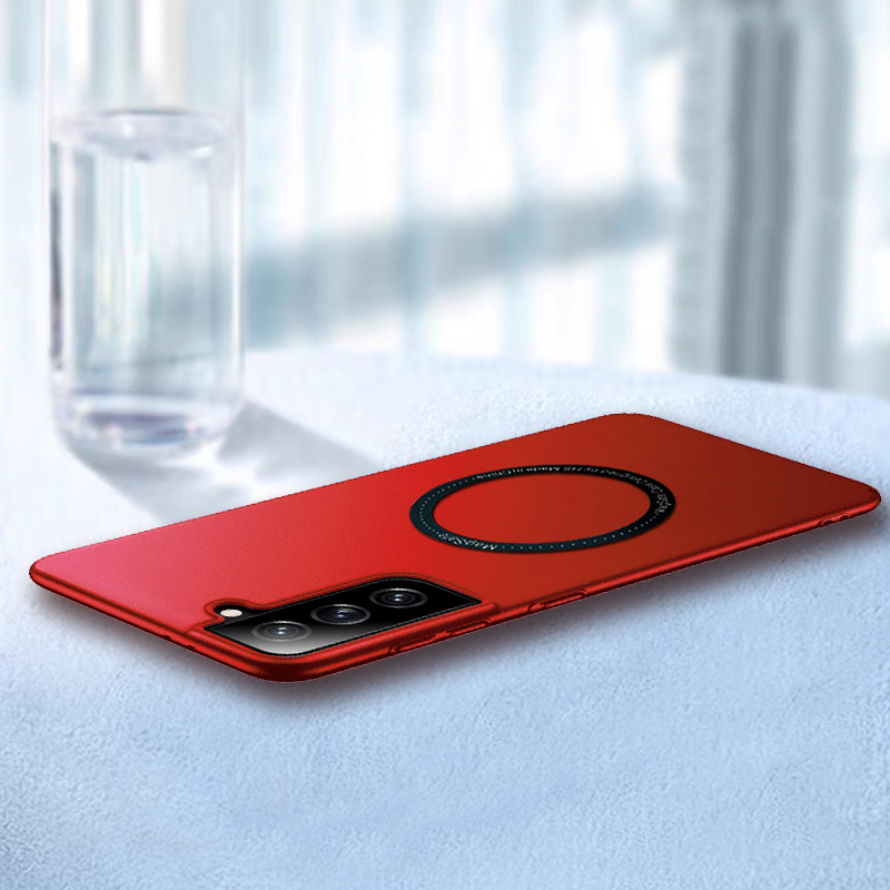 Magnetic Phone Case For Samsung S23 S22 S21 S 22 Ultra Plus S20 FE S20FE S21FE S22Ultra S23Ultra Case Luxury Cute Hard Cover_voghion.com