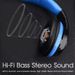 Cuffie Bluetooth sopra l'orecchio Cuffie wireless HiFi Bass Supporto stereo Radio FM AUX Riproduzione scheda micro SD Microfono_voghion.com