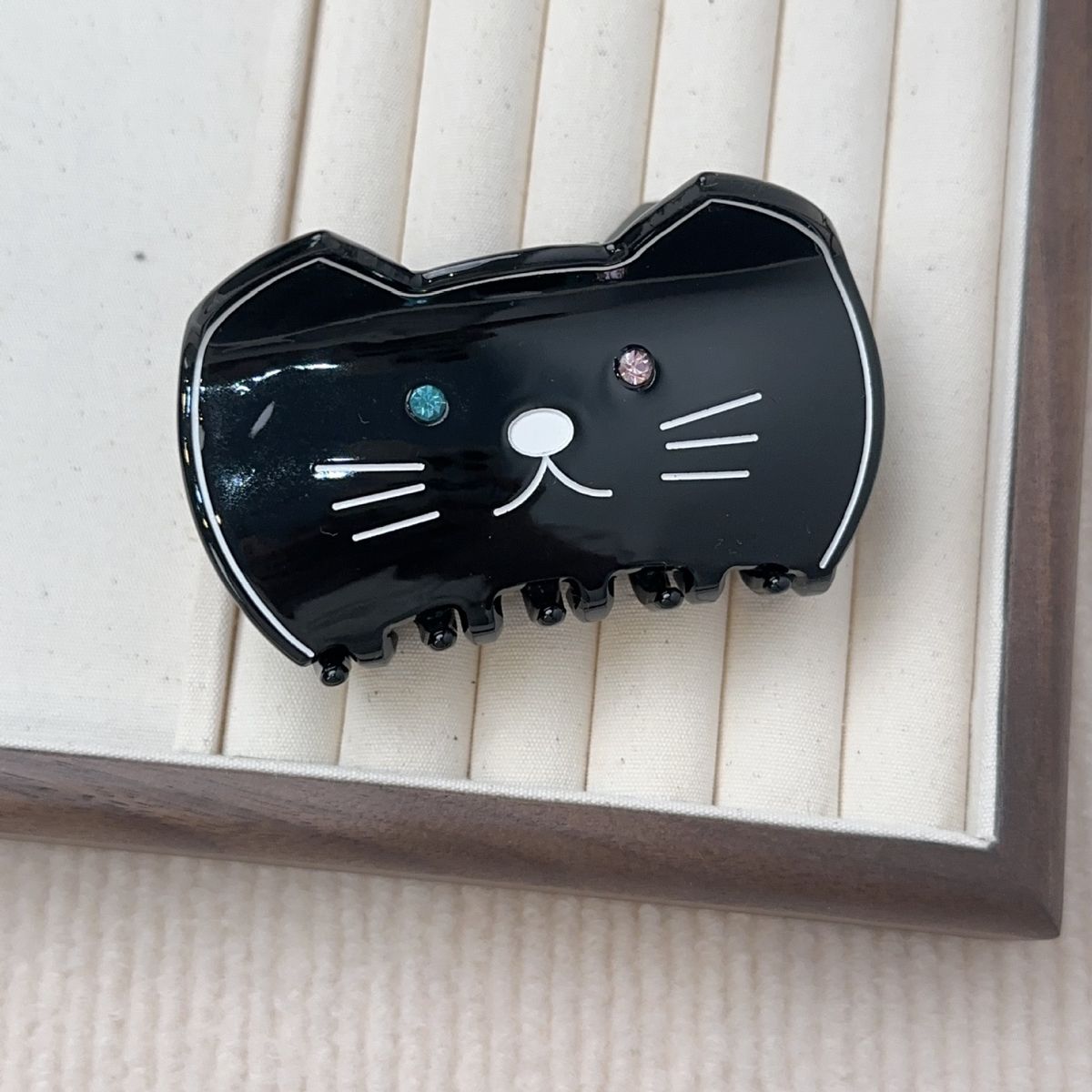 Koreai stílusú ecetsavas varrású rajzfilm macskafogó klip édes aranyos állat cápa klip közepes méretű fej hátsó hajfogó_voghion.com