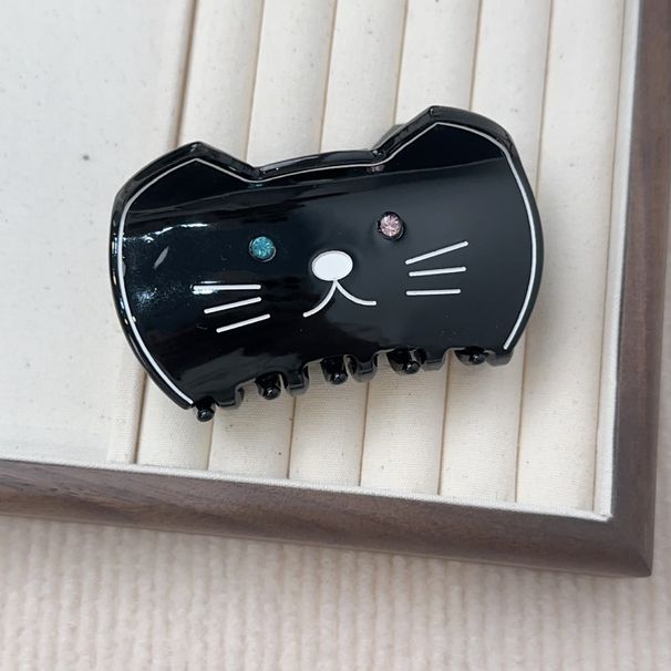 Koreai stílusú ecetsavas varrású rajzfilm macskafogó klip édes aranyos állat cápa klip közepes méretű fej hátsó hajfogó_voghion.com