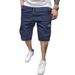 Top Cross Border Europäische Größe Arbeitsshorts Herren Sommer Dünne Modemarke Lose Sporthose Lässige Fünf-Punkt-Pferdehose_voghion.com