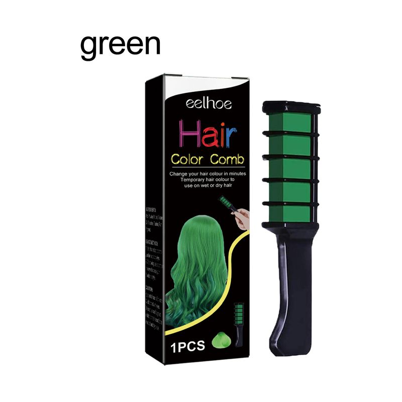 EELHOE Temporary Gentle, Hair, No Harm to Scalp, Easy Change Hair Color, Massage of Scalp Hairdressing Comb_voghion.com