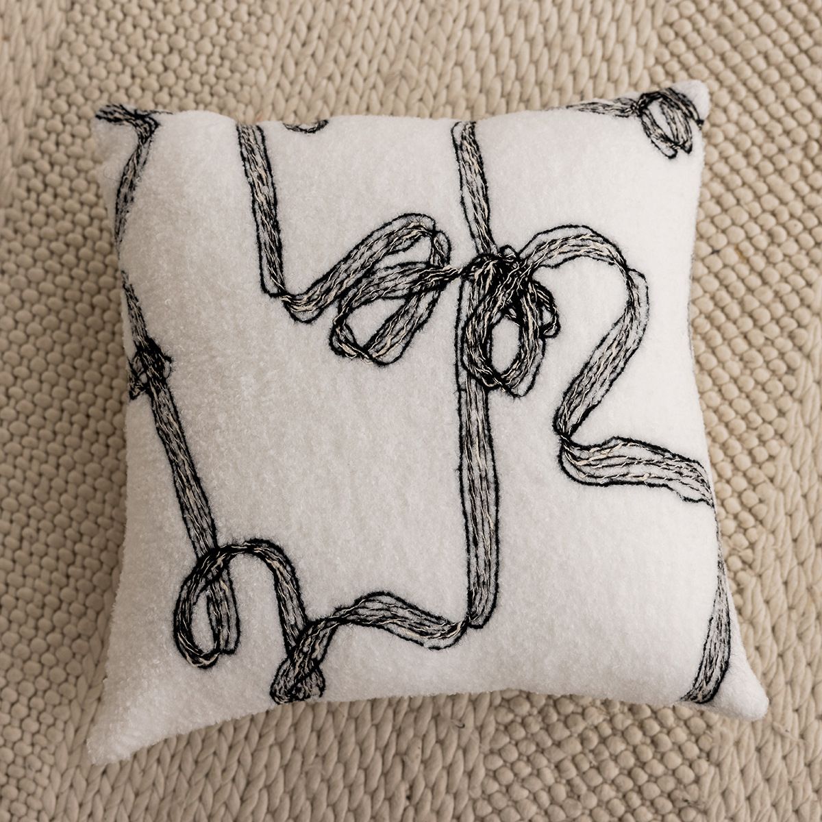 Hjem Have Lys Luksus Stue Pudebetræk Uld Strikket Pude Moderne Enkel Model Værelseshynder_voghion.com