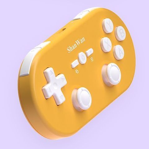 Controller di gioco portatile wireless per sala da gioco Shanwan Q37XDV per studenti, computer Android a tre modalità_voghion.com