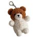 Süßes Mädchen High-End Plüsch Puppe Schlüsselanhänger Bär Anhänger für Taschen und Rucksäcke_voghion.com