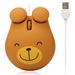 Digitex Digitex Cartoon Creative Girl Cute Bear Wired USB Optical Mouse_voghion.com