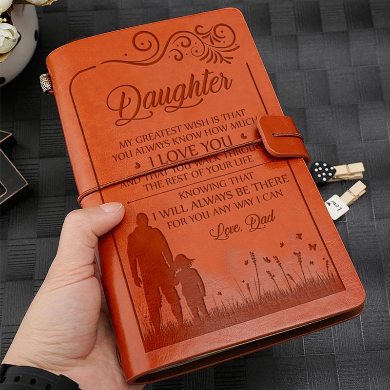 Handbook Notebook Stationery Travel Storage Notepad Retro Strap Handbook_voghion.com