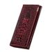 Advanced Style Wallet 2024 New Women's Wallet Crocodile Head Medium Length PU Leather Phone Bag with Multiple Card Positions_voghion.com