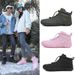 Outdoor Sports Cotton Shoes For Men And Women, Fleece-Lined Warm Wear-Resistant Non-Slip Five-Toe Snow Boots, Winter_voghion.com