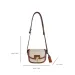 2025 New Small Style Contrast Hot Panel Canvas Retro One Shoulder Crossbody Saddle Bag_voghion.com
