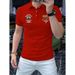 2025d High-end Embroidered Short Sleeve For Men, Summer Breathable Casual Polo Shirt With Collar, Stylish Half-sleeve_voghion.com