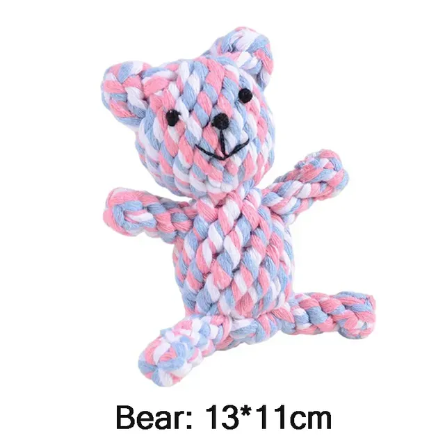 Corda di cotone carota CDDMPET per cani di PawParty Store_voghion.com